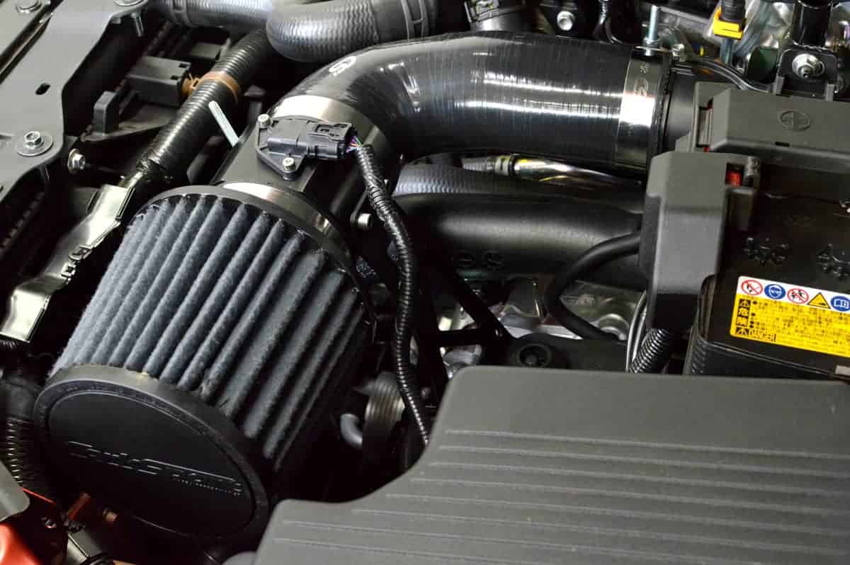 2018 and up CX5 Turbo Short Ram Intake System installed